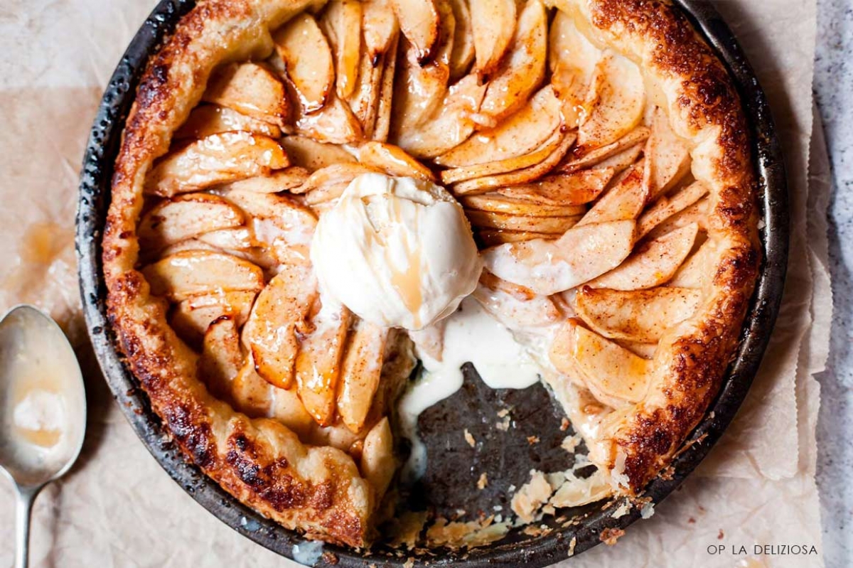 Crostata di sfoglia alle Pere Coscia dell&#039;Etna