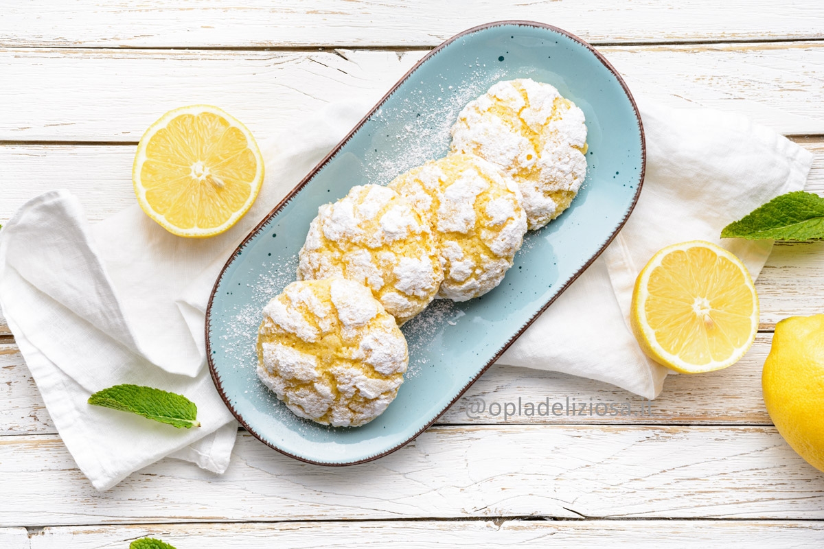 Biscotti morbidi al Limone di Siracusa IGP