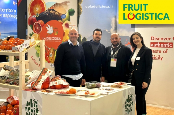 O.P. La Deliziosa porta le eccellenze siciliane al Fruit Logistica 2023